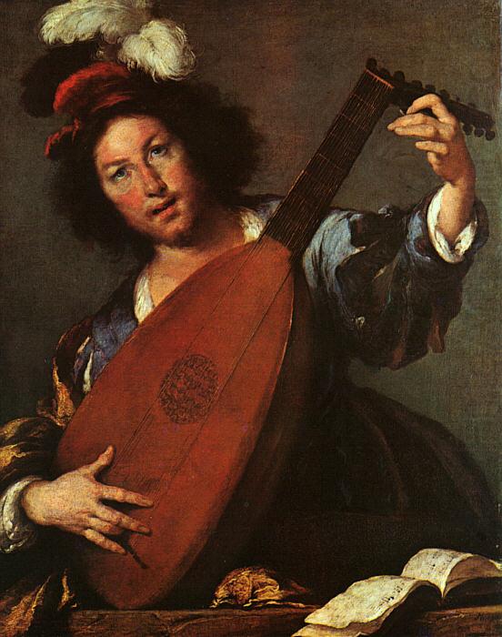 Lute Player, Bernardo Strozzi